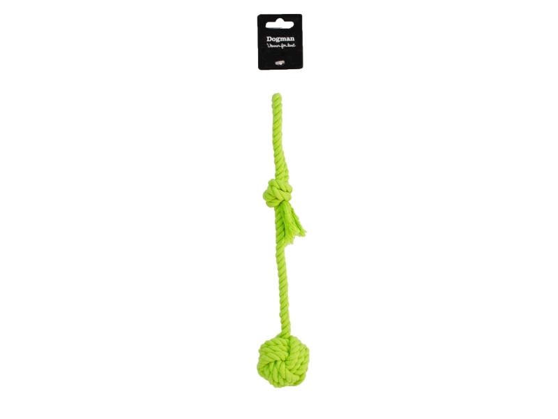Dogman Leksak Repboll Med Handtag Grön 35cm | Sällskapsdjur - Hund - Leksaker & Aktivering | GameStuff