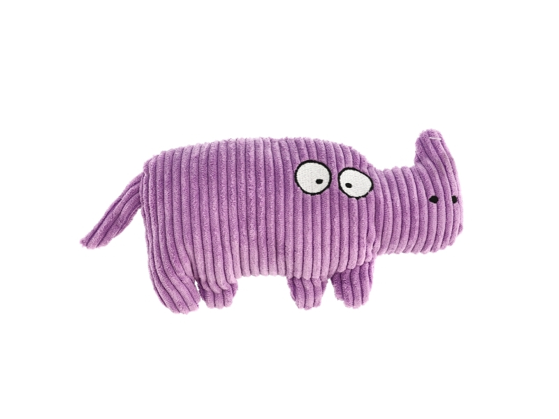 Dogman Pet Toy RhinoSweet Corduroy Squeaker 20cm