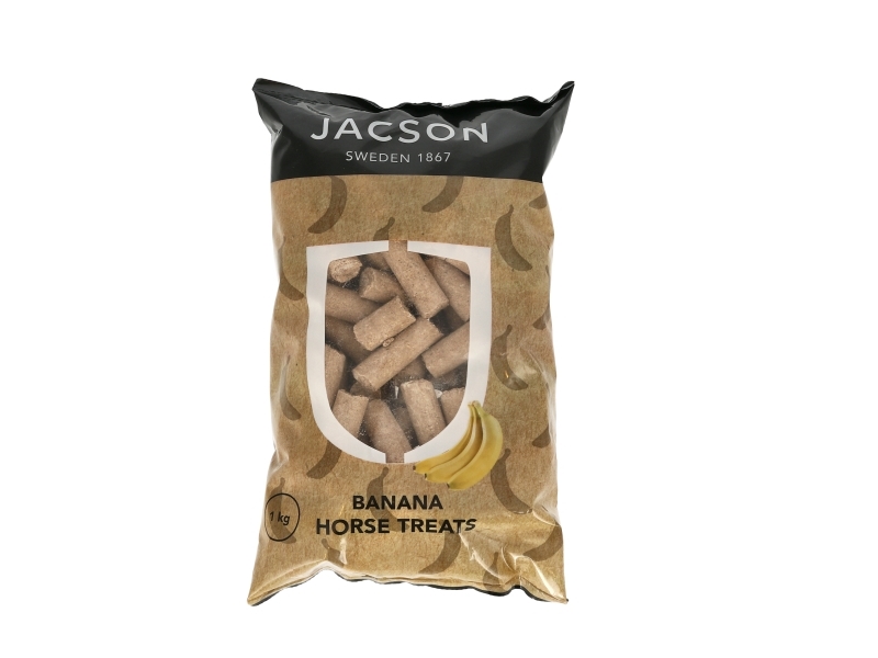 JACSON Hestegodbid banansmag 1kg