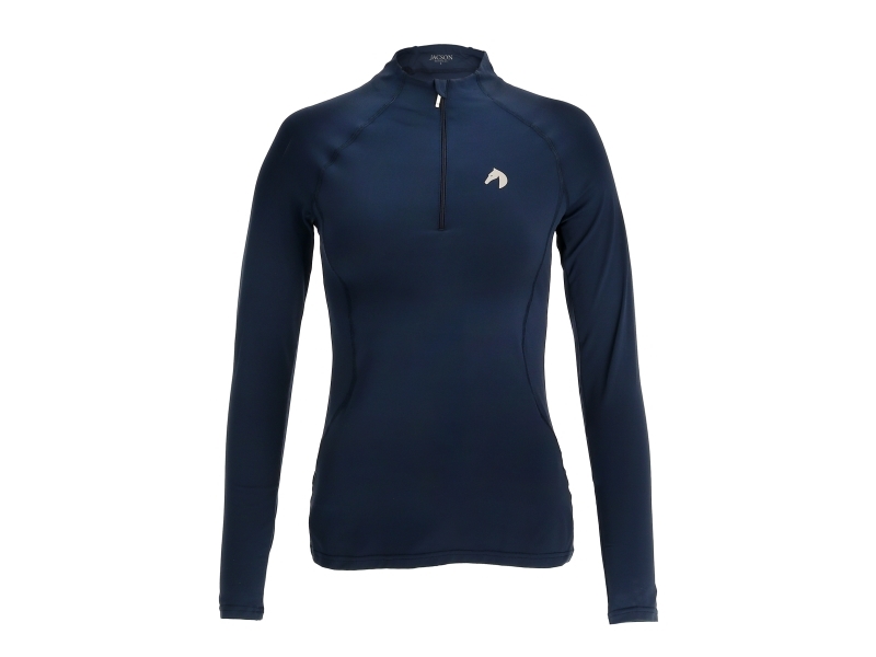 Jacson Malou Ls Tech Top Navy L