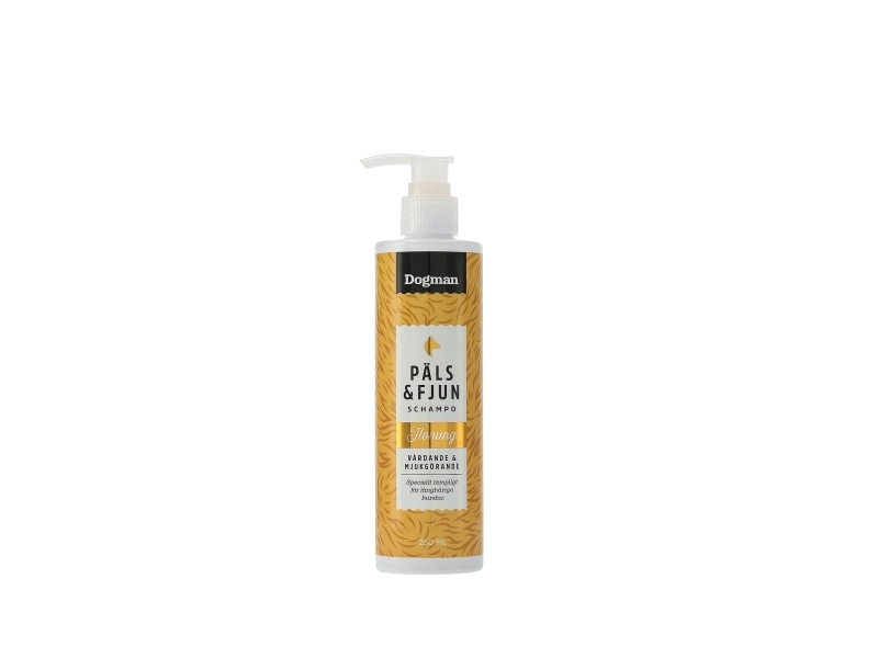Dogman Fell & Flaus Honig Hundeshampoo 250 Ml