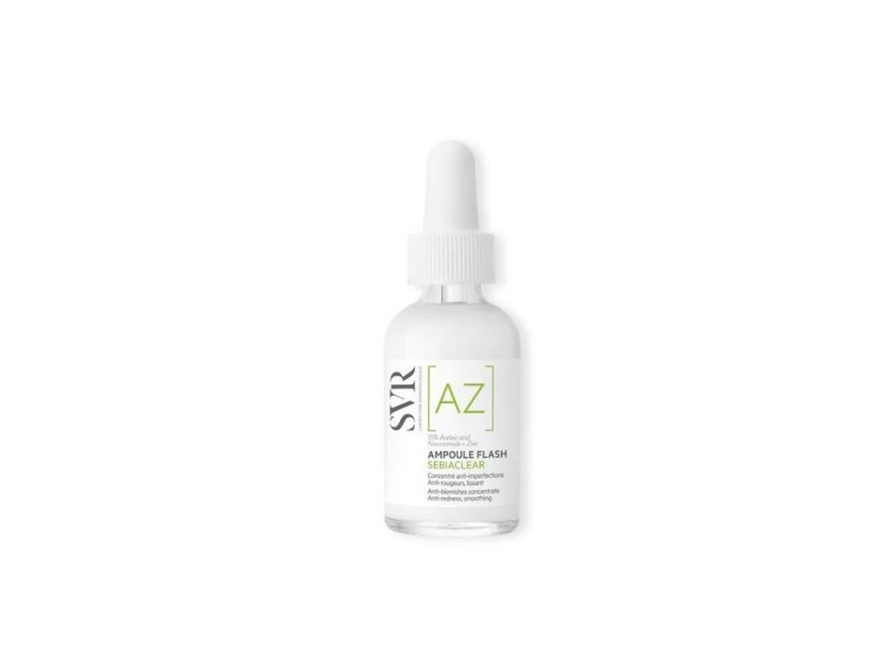 SVR Sebiaclear ampulkoncentrat Flash udglattende mod urenheder & rødme 30 ml