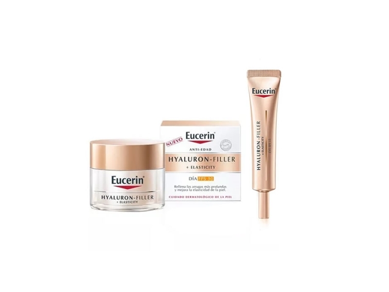 Eucerin Hyaluron-Filler + Elasticity Day Cream Spf 30 50 Ml + Eye Contour Spf 20 15 Ml