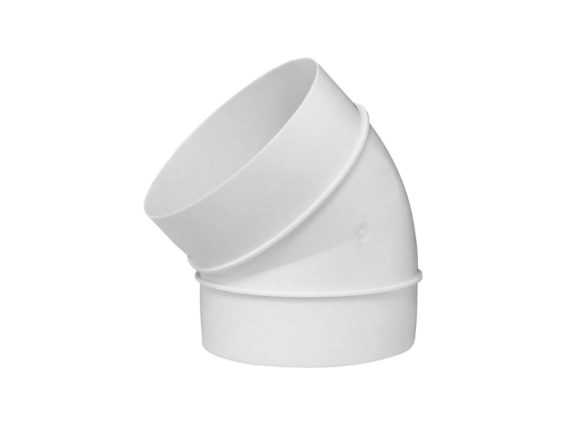 Europlast tuuletuskulma 125Mm 45 Muovi