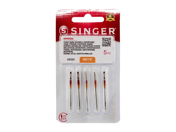 Singer Nål M2020-12/80 Blister 5 Stk.