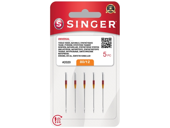 Singer Nadeln Igla N2020 -12/80, Blister 10 Stück