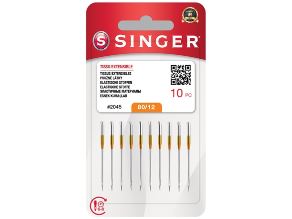 Singer Nadel N2045 -12/80 Blister 10 St. Stretch