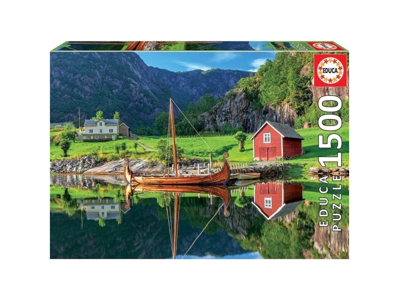 Educa 1500 Viking Ship | Leksaker - Spel - Pussel | GameStuff