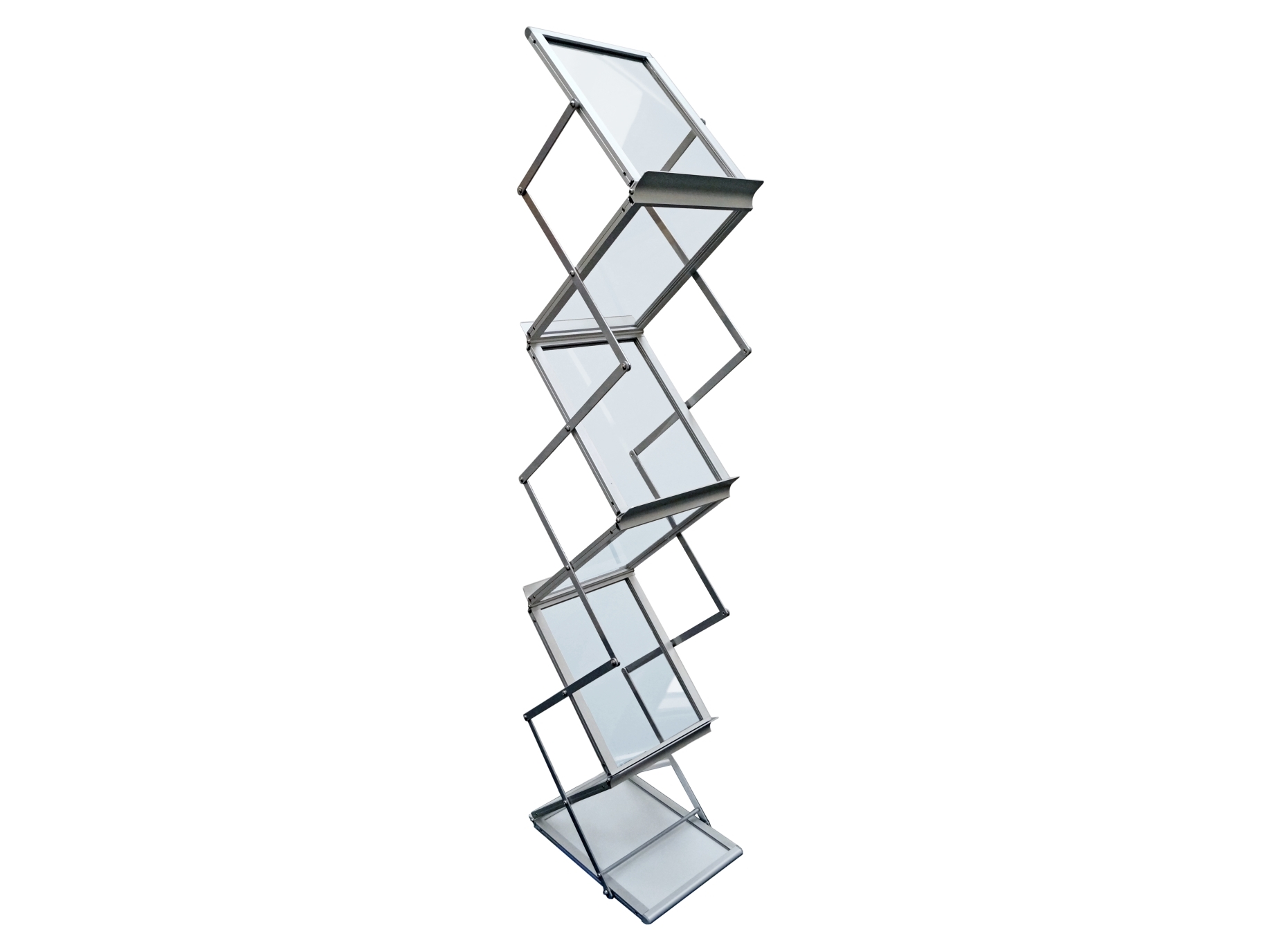 Gulvmodel Z-Form A4, Sølv Alu 140X300x310mm (1Stk)