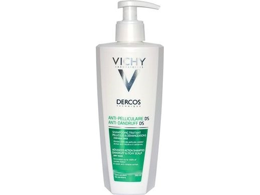 Vichy Dercos Anti-Dandruff Shampoo For Dry Hair 390Ml