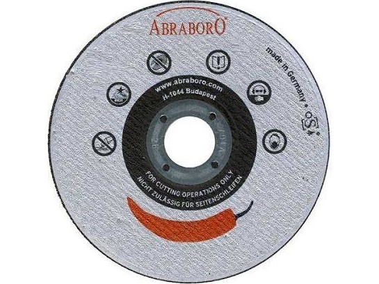Abraboro Korundskive 125 X 1.0 Inox Quality (Ab12501001)