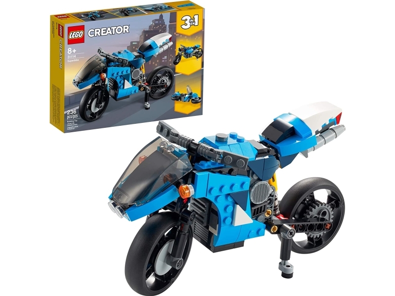 Varme Jep Smadre LEGO Creator 3-in-1 31114 Supermotorcykel
