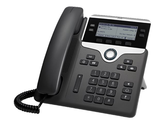 Cisco Ip Phone 7841 - With Multiplatform Phone Firmware - Voip-Telefon - Sip - 4 Linier - Taa-Kompatibel