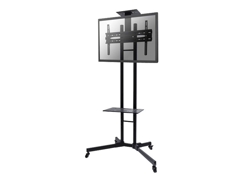 Neomounts Plasma-M1700e Tv-Trolley 32-70", Schwarz, Tragbarer Bodenständer, Stahl, 50 Kg, 81,3 Cm (32"), 177,8 Cm (70")