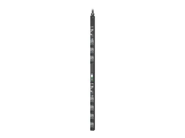 Apc Netshelter Rack Pdu Advanced, Switched, 3Phase, 43,5Kw 400V 63A Or 34,6Kw 415V 60A, 42 Ausgänge, Iec309, Geändert, 0U, Einphasig, Senkrecht, Schw