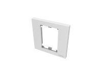 Vision Techconnect 3 1-Gang Uk Surround - Faceplate - Hvid - 1-Gang