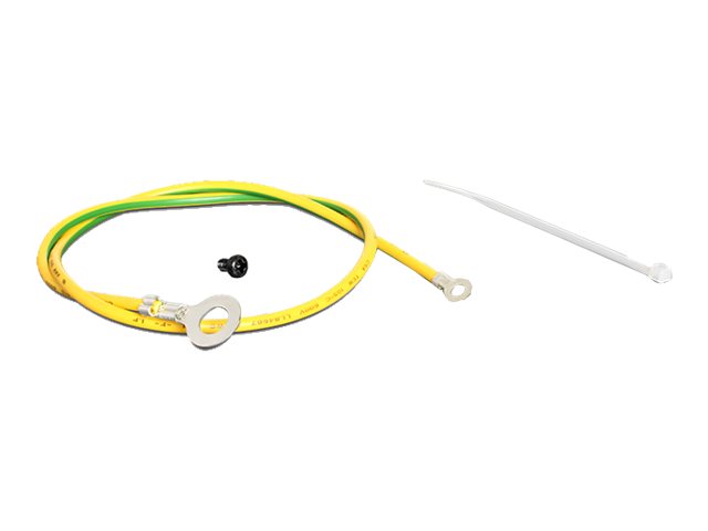 Delock Keystone Patch Panel - Koblingspanel - svart - 1U - 10 - 12 porter