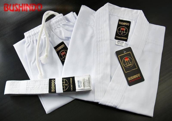 Dbx Bushido Karate Bushindo Suit, Size 1/140 Cm