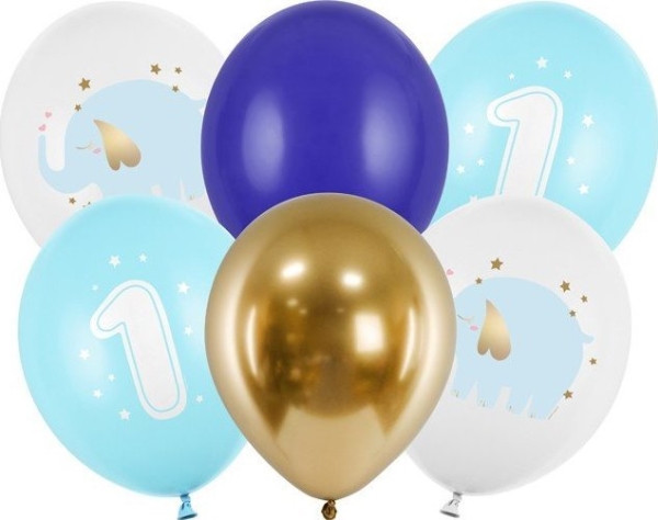 Ballonstrauß Junge 1 Jahr