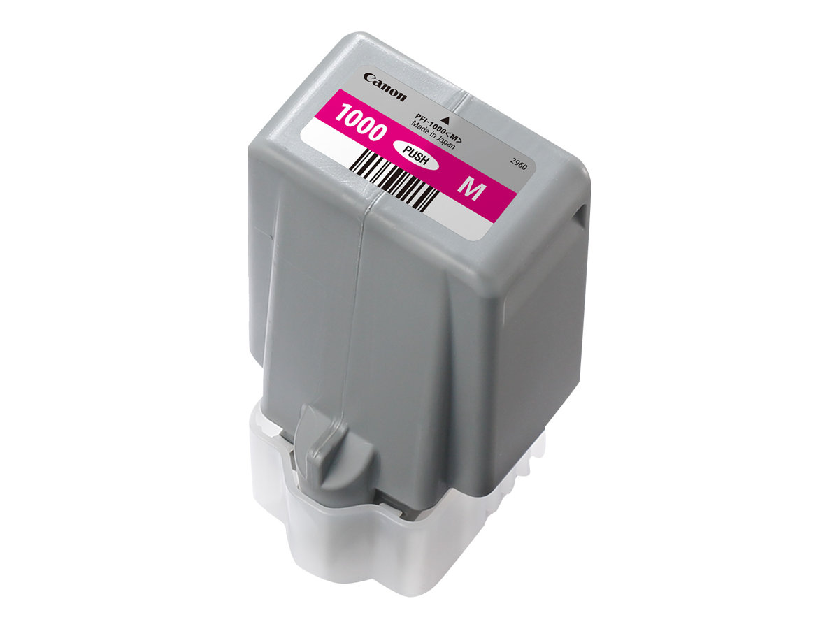 Canon Pfi-1000 M - 80 Ml - Magenta - Original - Tintentank - Für Imageprograf Pro-1000