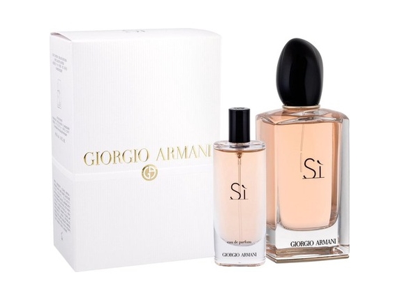 Giorgio Armani Si Eau De Parfum Geschenkset 100 Ml + 15 Ml