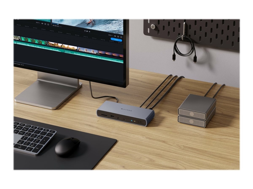 Targus HyperDrive - Dockningsstation - USB-C / Thunderbolt 4 - HDMI - 1GbE, 2.5GbE | Datorer & Surfplattor - Bärbara tillbehör - Port Replicator och dockning | GameStuff