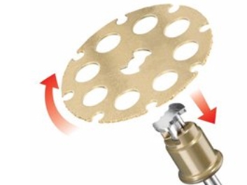 Dremel Sc544, Schneidscheibe, Holz, Siliciumcarbid, 35000 Rpm, Dremel, 3,8 Cm
