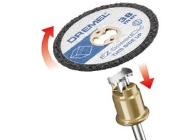 Dremel SC476 EZ SpeedClic Plastskæreskive - 38mm - 5 stk.