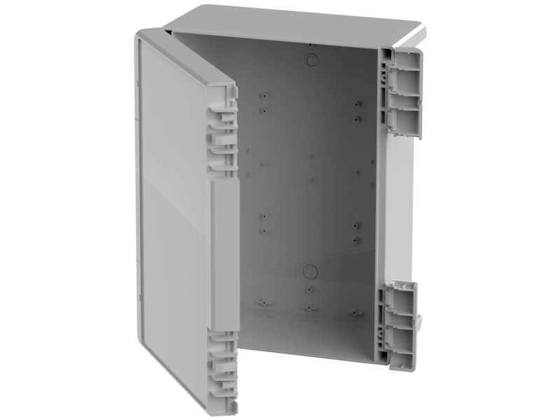 Bopla B 273616 Abs-7035 Bocube Gehäuse 96037675 Universal-Gehäuse 284 X 364 X 160 Abs Lichtgrau (Ral 7035) (96037675)
