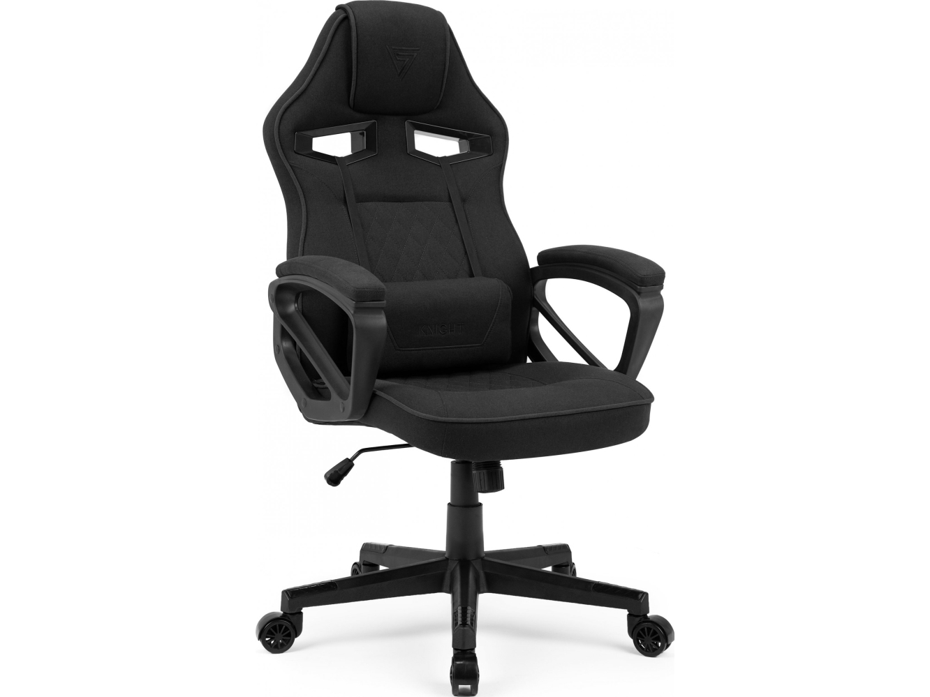Sense7 Knight Stoffsessel Schwarz