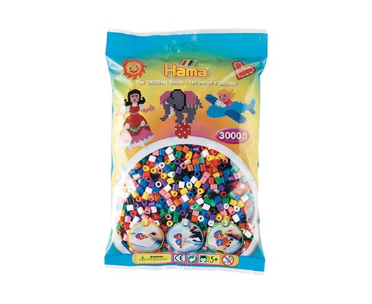 Hama Midi Perlen 3000Pcs Mix