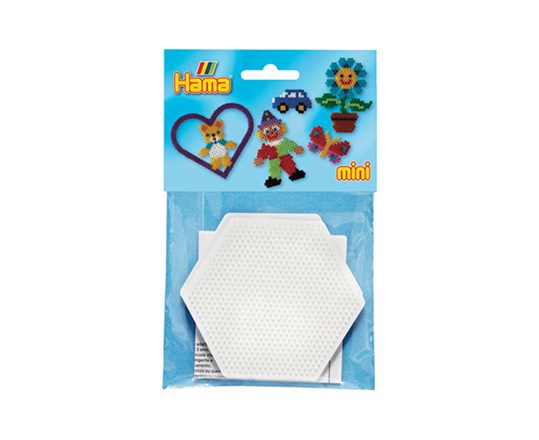 Hama Mini 2Stk Stiftplader Sekskantet 7,5X9cm