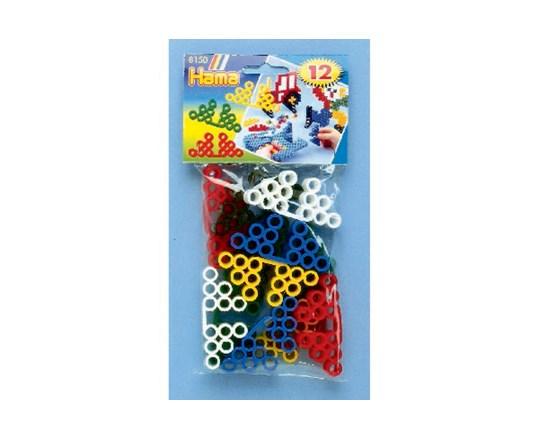 Hama Maxi Bead Feet 12Pcs Ass Farben