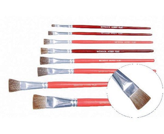 Hobby Bürste 14 Flach/Fein