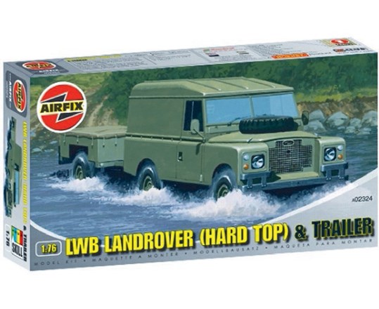 Lwb Landrover (Hard Top) & Trailer