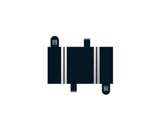 Quarter Straight 87Mm (2 Per Bag)