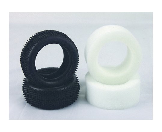 Vtec 1/10 Tyre+Inserts Front (2Pcs) - S10 Bx