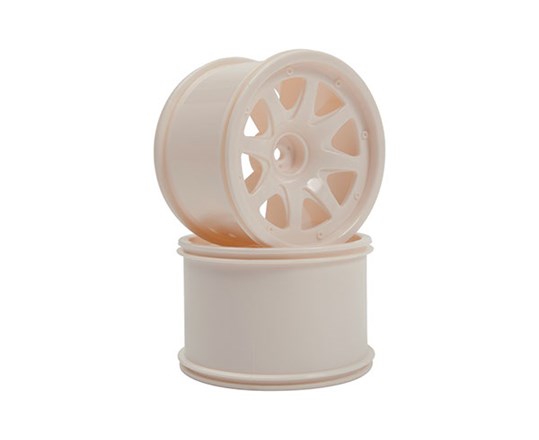 8-Spoke Wheel White (2 Pcs) - S10 Mt