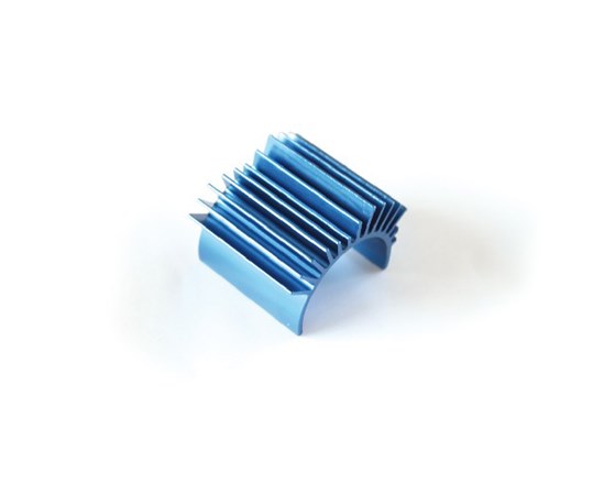 Aluminium Motor Heat Sink Blue - S10 Tc