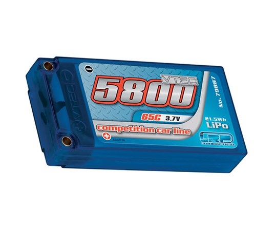 Lrp Lipo Competition Car Line 1S Hardcase 5800 -