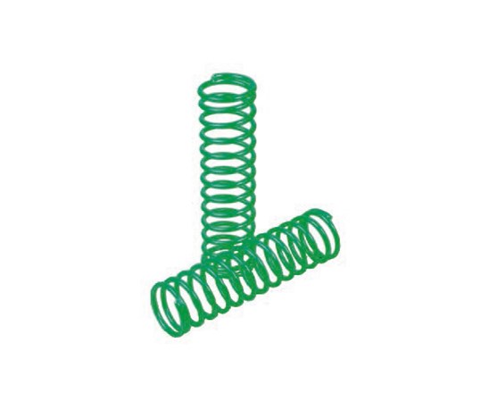 Rear Shock Spring (Green/Hard) - S18 Buggy