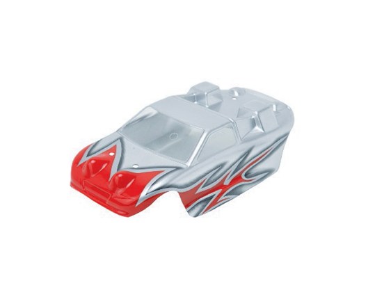 S18 Rmt Body Shell - 2008 Spec. Red / Silver