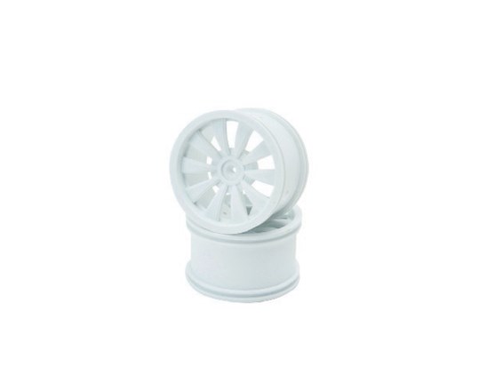 V-Spoke Wheel White (2 Pcs.) S18 Rmt/Nm