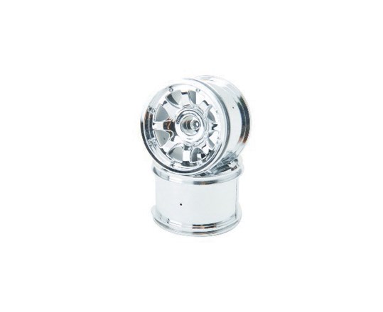 Monster Truck Wheel Chrome (2 Pcs.) S18 Rmt