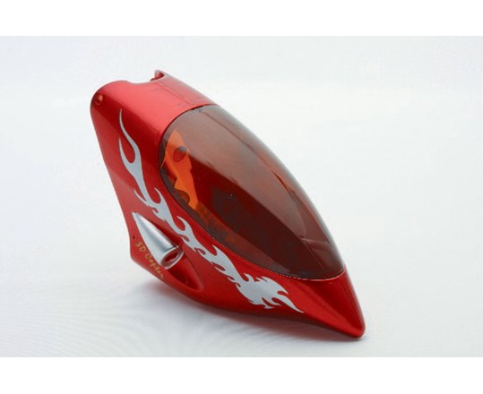 Cockpit Für Midi Rc Helikopter Rød