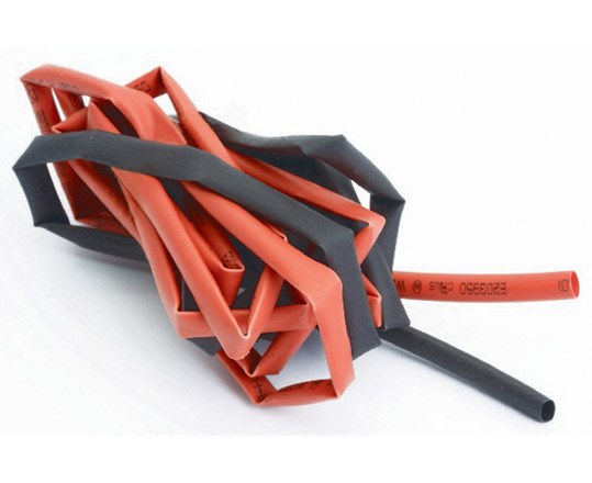 Schrumpfschlauch 3 Mm, 1 M Rot & Schwarz