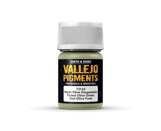 Vallejo Pigment Faded Olive Green 73122