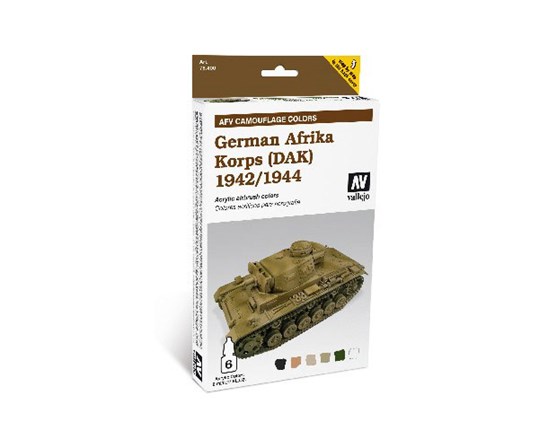 Model Air German Afrika Koorps 1942/1944 6X8ml