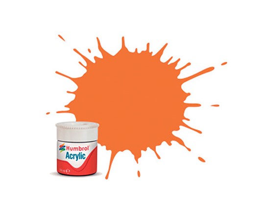Rea Acrylic Maling Orange 14Ml - Klar Replacement
