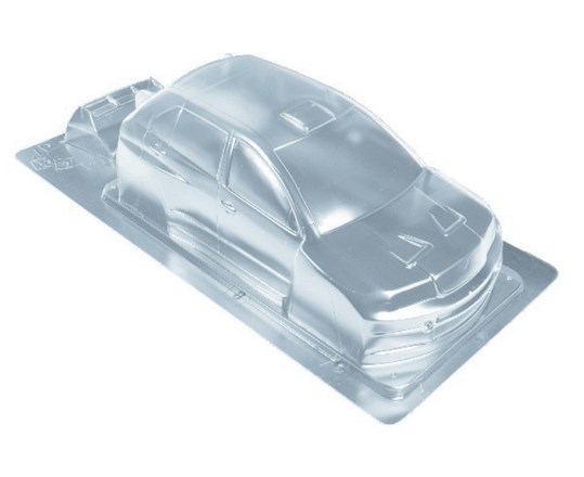 Body Skoda Fabia Wrc 160Mm W/Decal